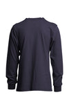 Lapco FR 7oz. Navy Henley FRT-HJE-NVY